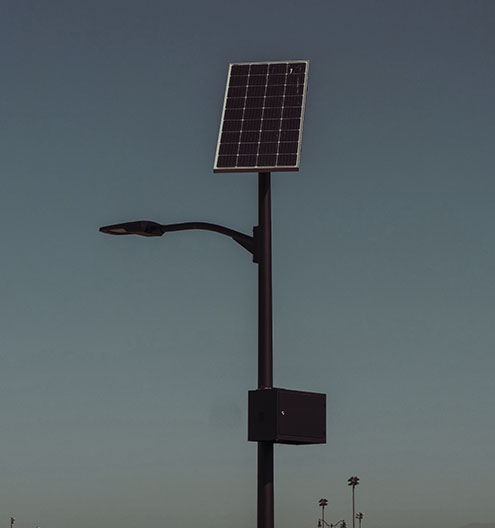 Farolas solares para autoconsumo